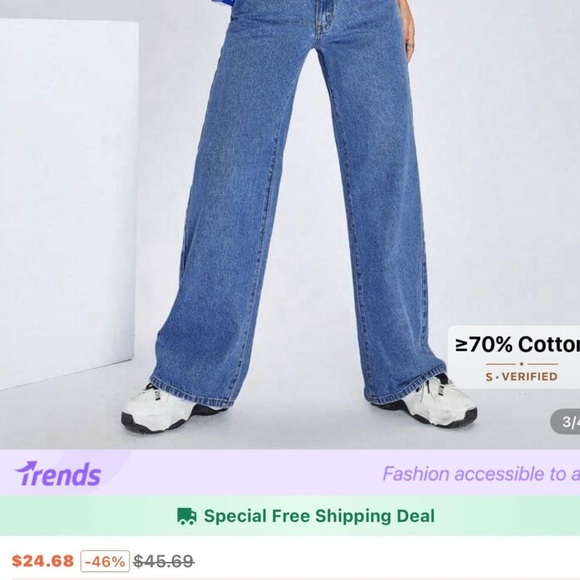 Brand New Classic Blue Women's Jeans - Picture 5 of 5